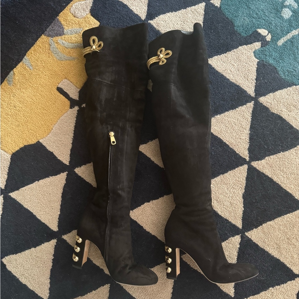 Dolce and Gabbana Over the knee boots